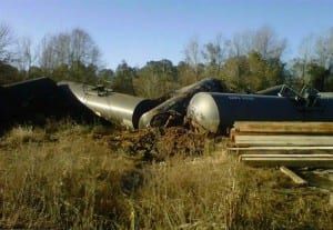 140131 miss train derailment 1409.6606607700 300x207 - Canadian Tar Sands Crude Oil Threatens to Flood the Gulf Coast by Rail