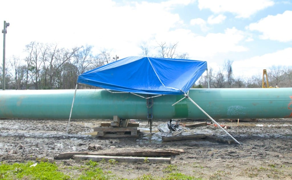 Africatown pipe1 1024x632 - Mobile Alabama's Historic Africatown At Risk From Tar Sands Oil Storage Tanks, Pipelines