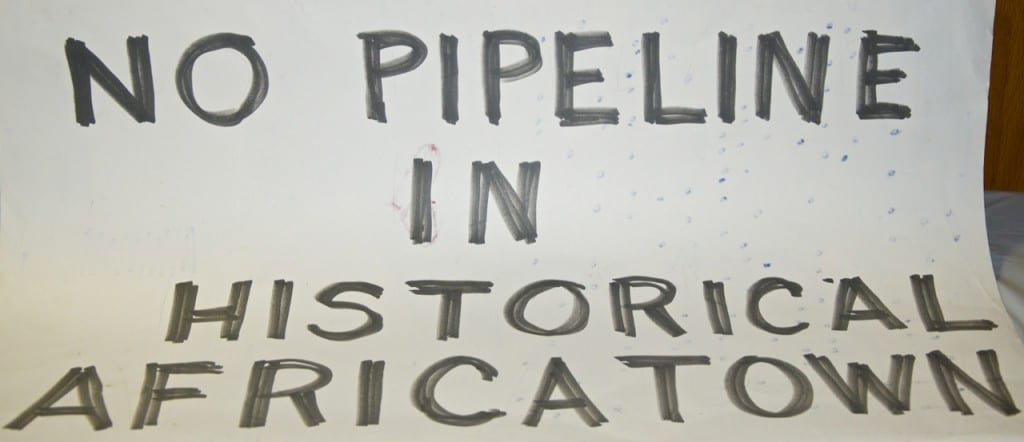 Africatown sign1 1024x442 - Mobile Alabama's Historic Africatown At Risk From Tar Sands Oil Storage Tanks, Pipelines