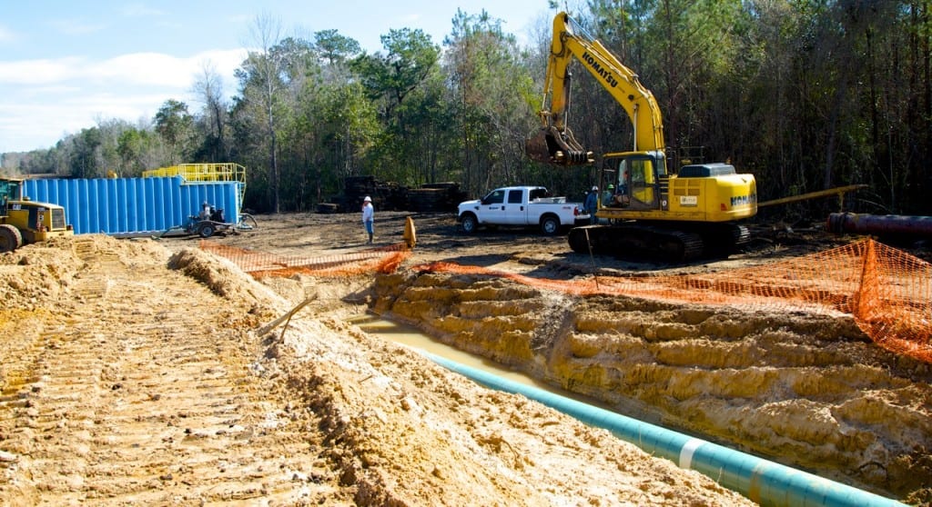 BigCreekLake oilpipeline3214l 1024x558 - Is the Mobile Watershed Oil Pipeline A Done Deal?