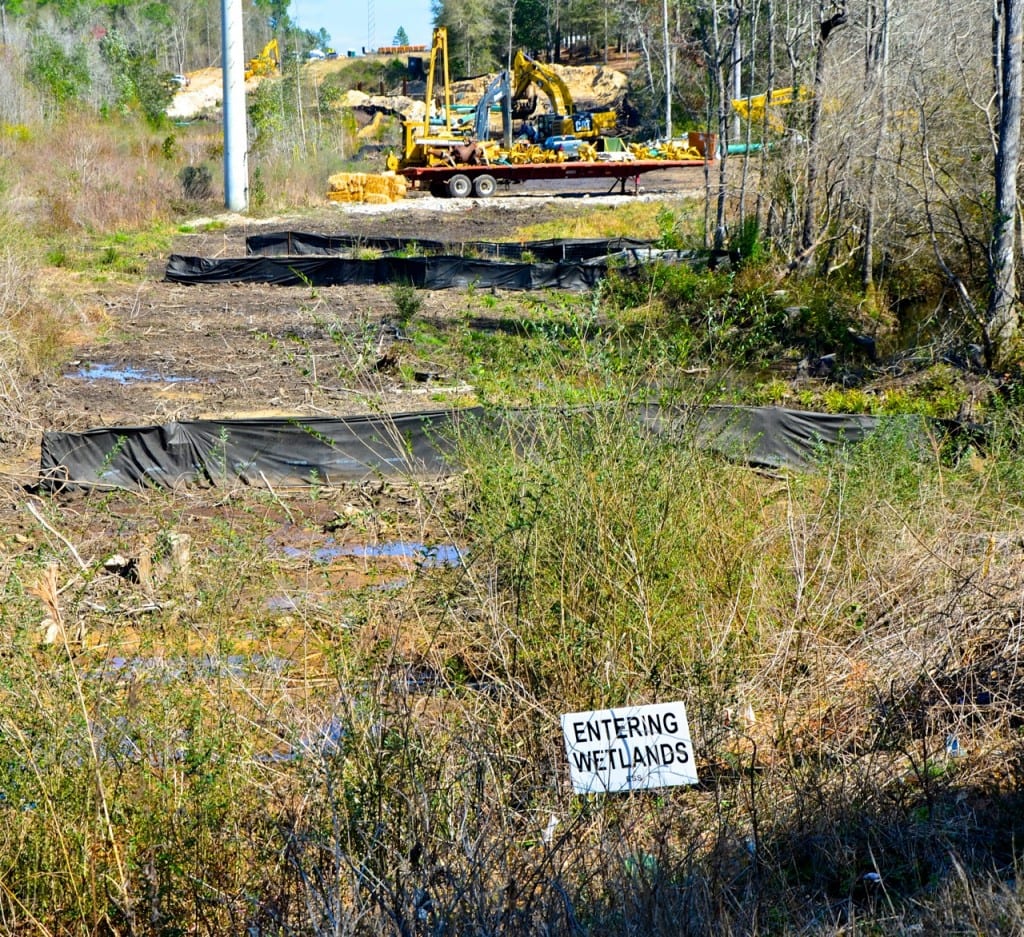 BigCreekLake oilpipeline3214n 1024x937 - Is the Mobile Watershed Oil Pipeline A Done Deal?
