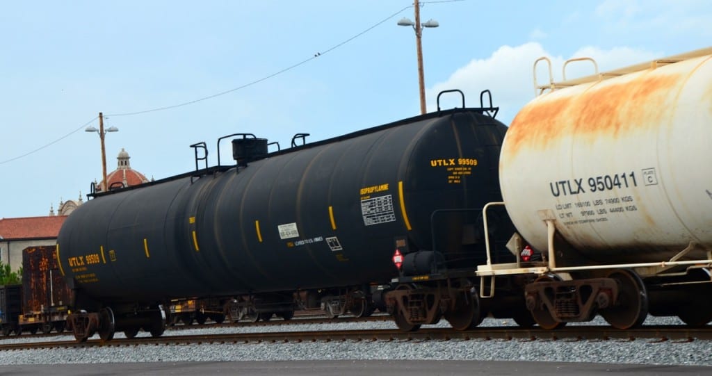 TarSands traincars1 1024x541 - Warning: Oil Trains Are Highly Flammable