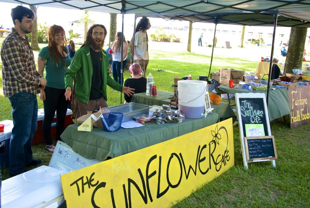 ED2014 SunFlowerCafe1a 1024x688 - Images From Mobile Bay in Fairhope on Earth Day 2014