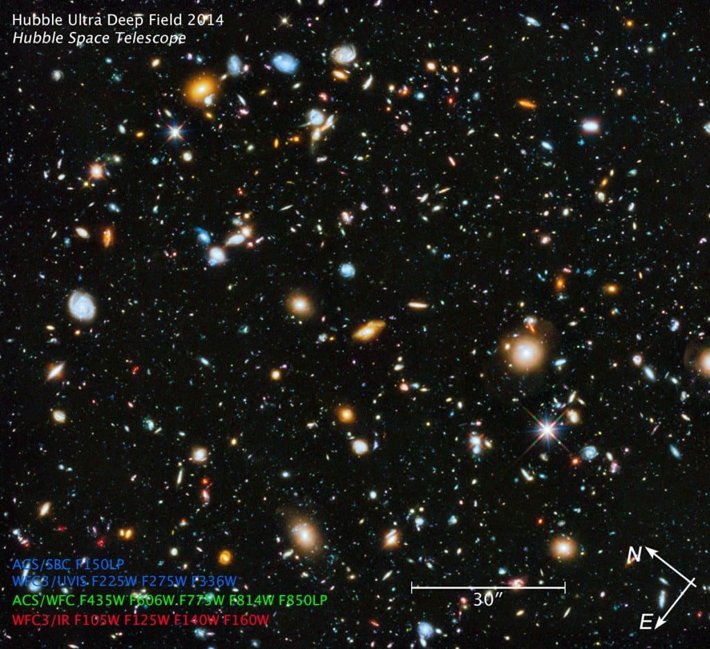 14 151 hubble 0 1024x935 - Hubble Team Unveils Most Colorful View of Universe Captured by Space Telescope