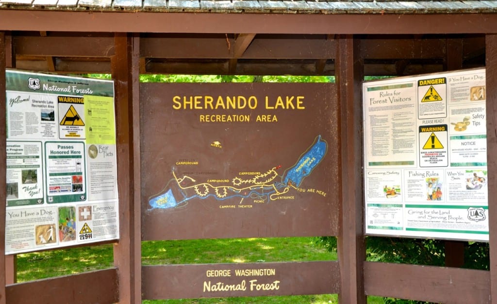 Sherando Lake1a 1024x628 - Experiencing the Blue Ridge Parkway in Summer