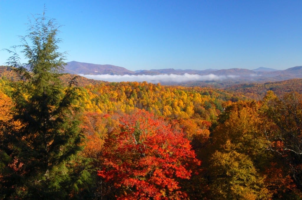 NorthCarolinaFall06b 1024x680 - Autumn Foliage Color Report for Virginia