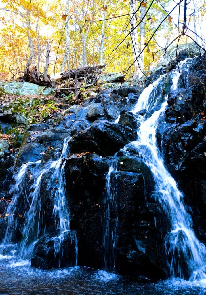 Shenandoah waterfall1a 716x1024 - The Final Weekend of the Fall Season at Mathew's Arm Campground in the Shenandoah National Park