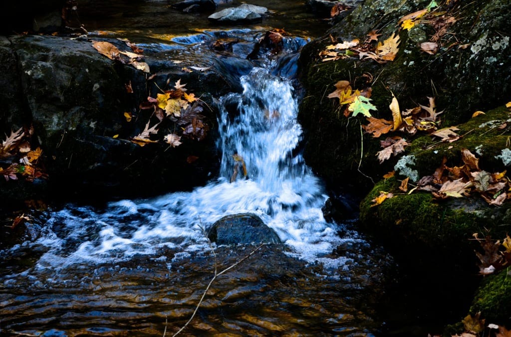 Shenandoah waterfall1b 1024x676 - The Final Weekend of the Fall Season at Mathew's Arm Campground in the Shenandoah National Park