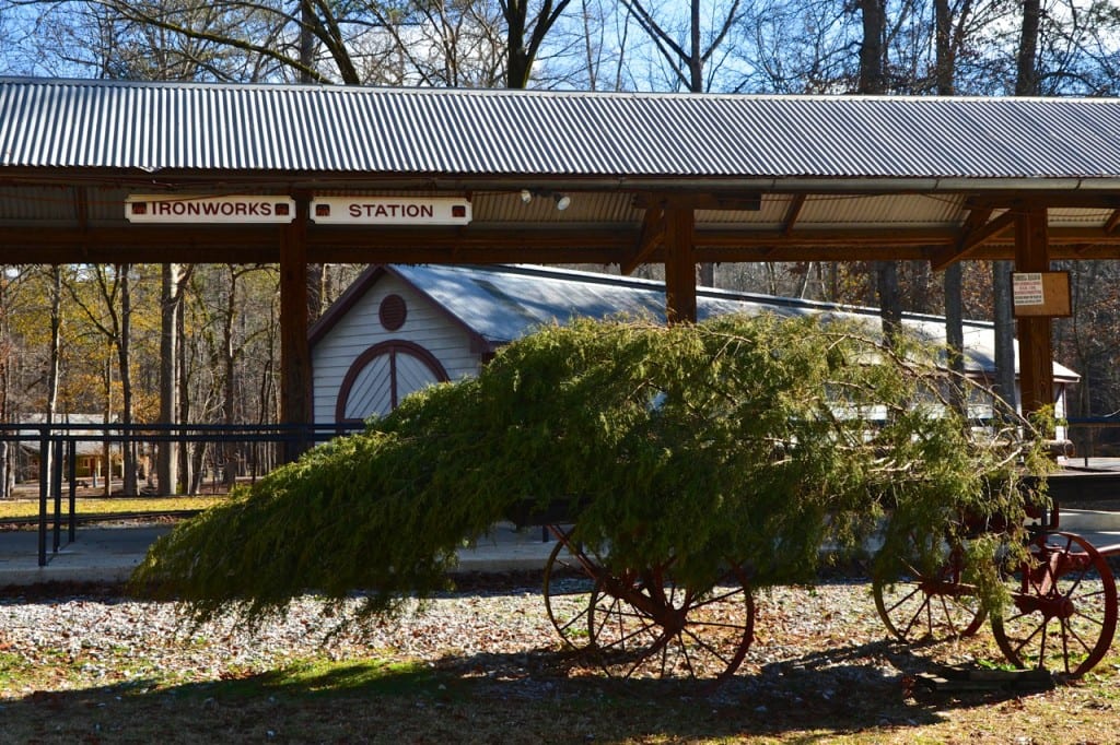 Tannehill ironworks station1 1024x682 - Secret Vistas: Christmas on Display at Tannehill State Park