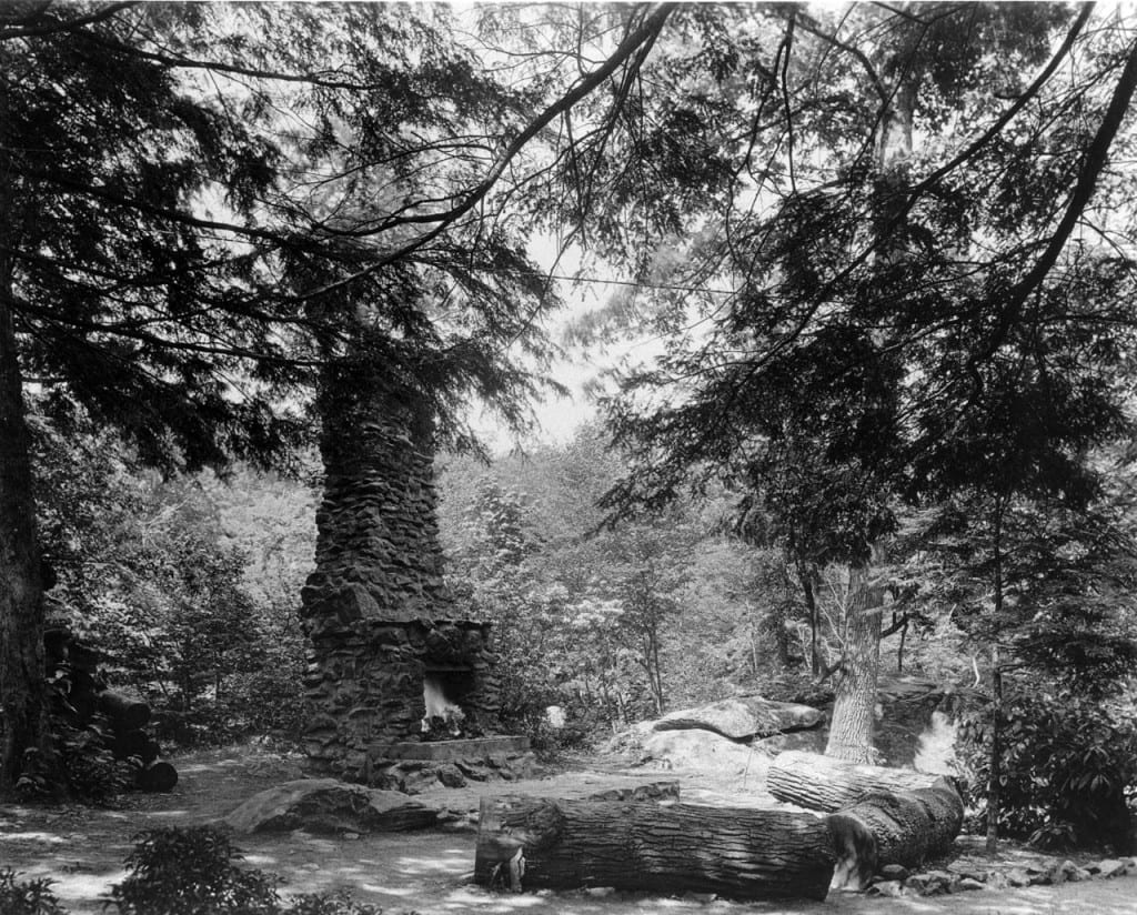 RapidanCampOutdoorFireplace 1024x824 - Herbert Hoover's Camp Rapidan Tour, Shenandoah National Park