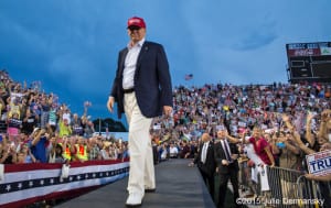 Dermansky Trump 2 300x189 - Republican Presidential Candidate Donald Trump’s Rally in Mobile Alabama