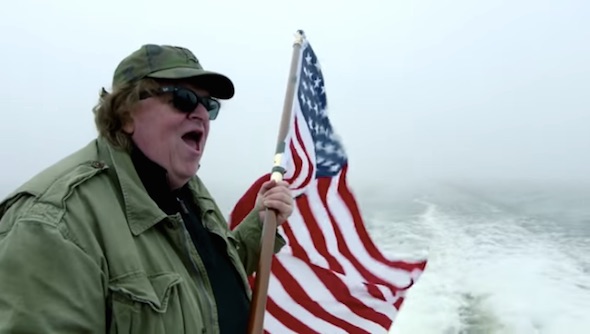 mooreshout 590 - Michael Moore Says His New Movie 'Where to Invade Next' Will Change America