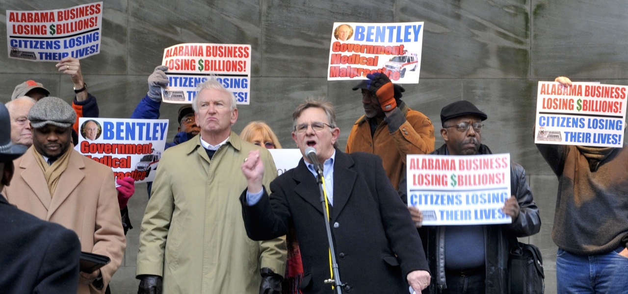 BhamHealthRally5 - Alabama Governor Robert Bentley Should Definitely Resign