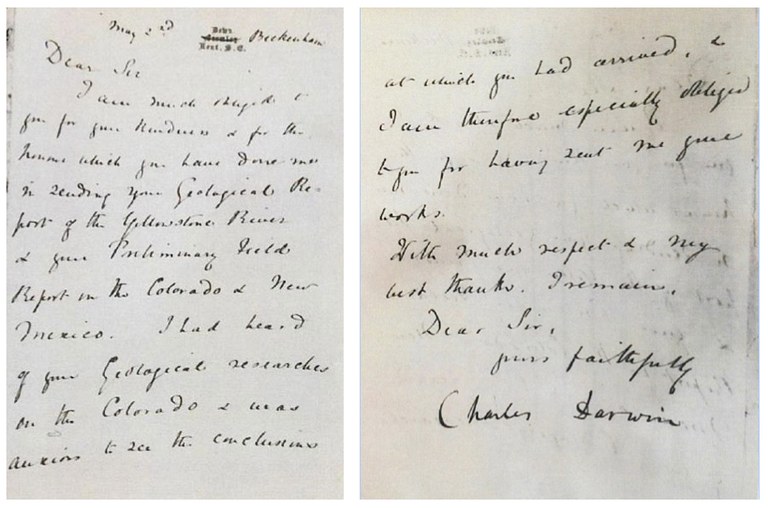 58946e92 f0e7 4854 8be0 5db4283556c3 - Stolen Charles Darwin Letter Recovered, Returned to Smithsonian