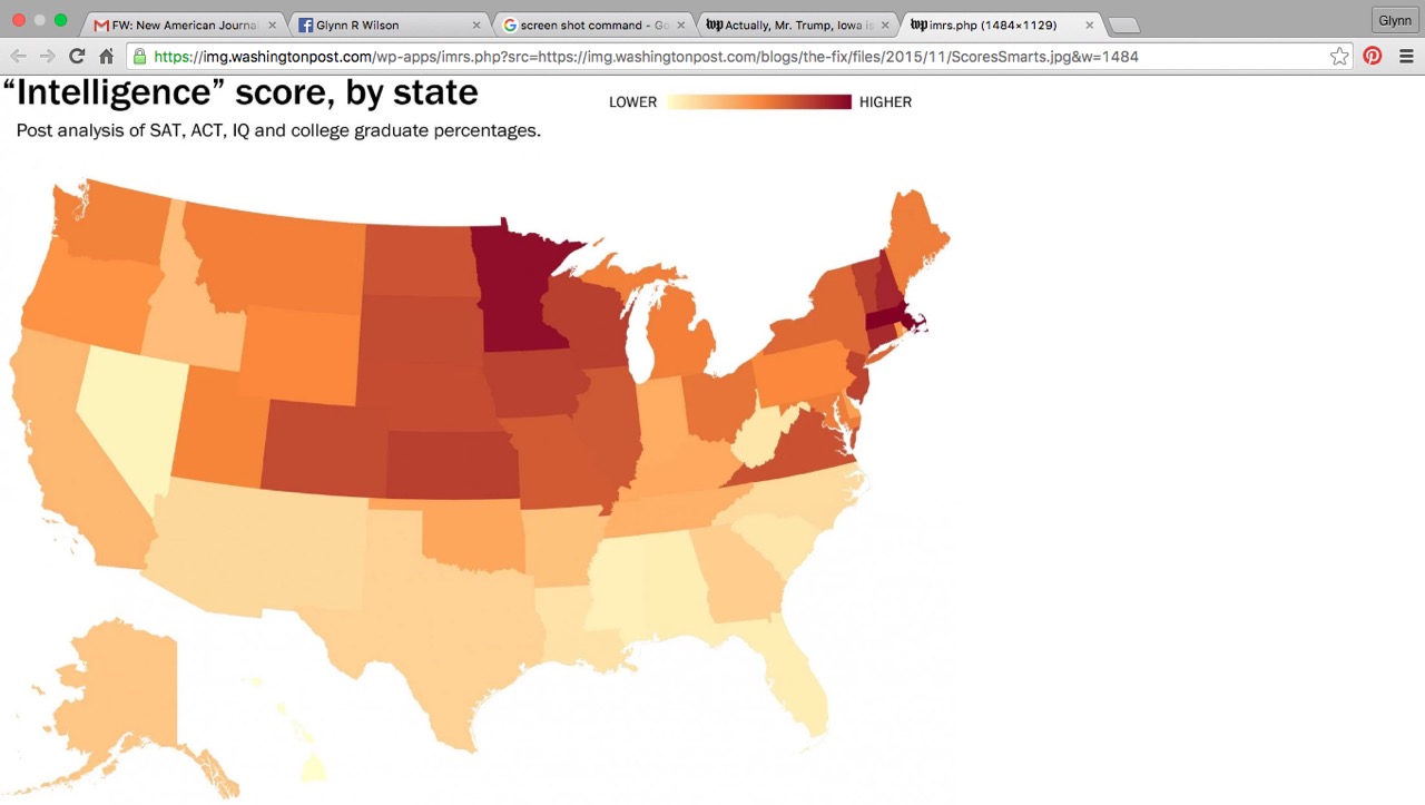 IQbyState1 - Alabama Is Not the Dumbest State in the Country, but It's Close