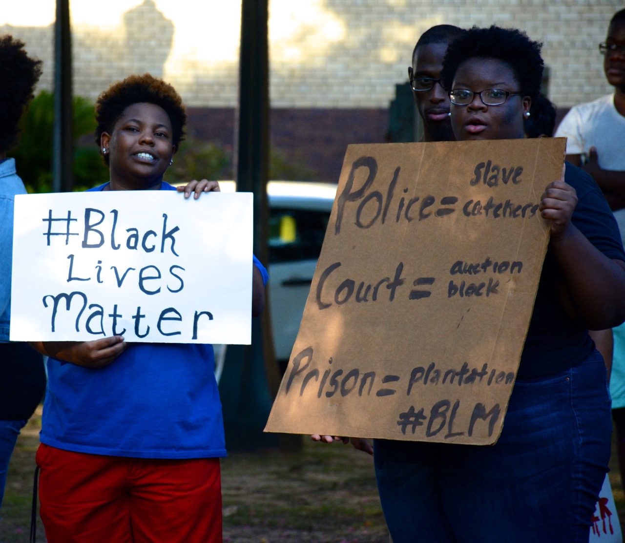 Mobile March71216d - Protesters March and Speak Against Police Terror in Mobile Alabama