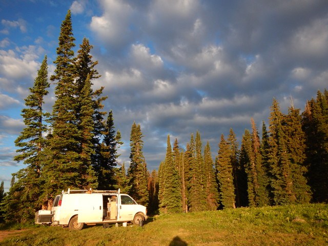 Steamboat camp 1 - Cool Dispersed Camping at 10,000 Feet in Colorado