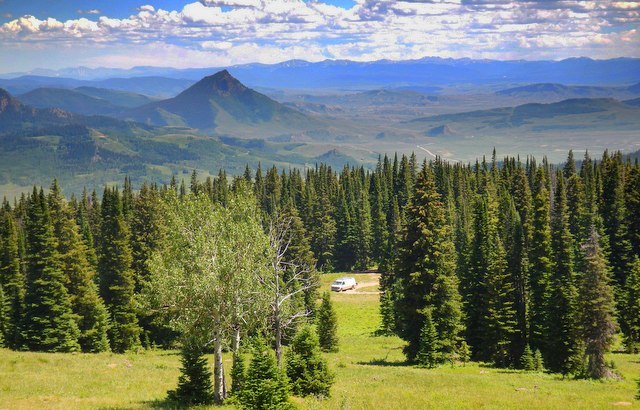 steam camp 1 - Cool Dispersed Camping at 10,000 Feet in Colorado