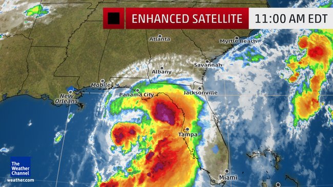 map specnewsdct 16 ltst 4namus enus 650x366 - Tropical Storm Hermine Barrels Toward Florida Coast, Upgraded to Hurricane