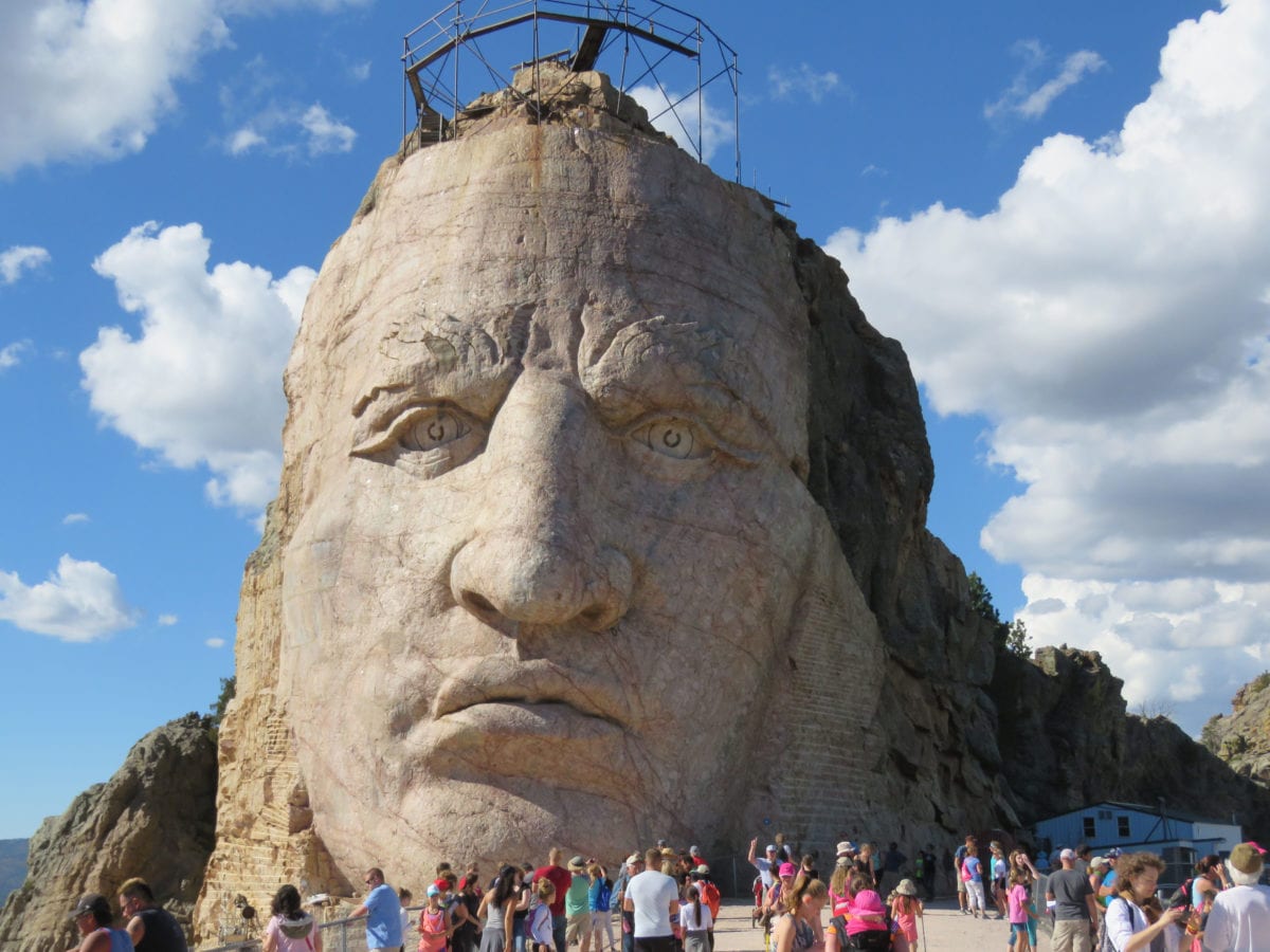 Volksmarch Up Crazy Horse Memorial Leads to Insights New American Journal