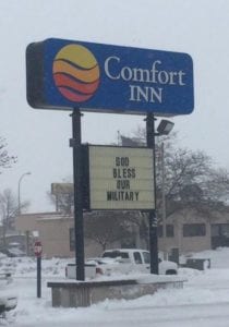 Comfort Inn 419x600 210x300 - Opponents of Dakota Access Pipeline Face Harassment From Law Enforcement, Businesses