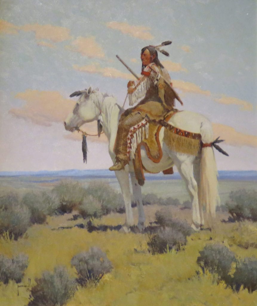 Indian art2cb 861x1024 - A Look at the Buffalo Bill Center of the West Museum in Cody Wyoming