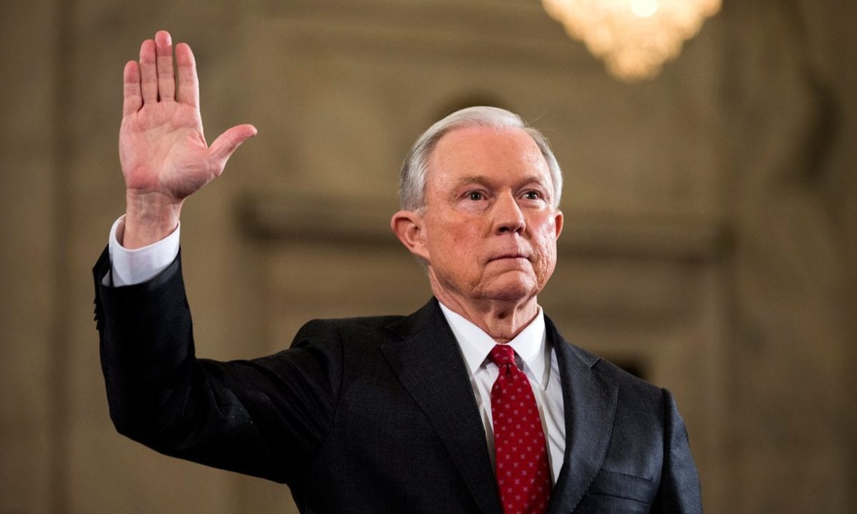 Jeff Sessions under oath 1200x720 - Attorney General Jeff Sessions Exposed as a Partisan Hatchet Man