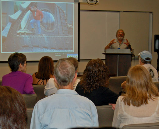 Photographer Rowland Scherman Was There RS talk1b - Photographer Rowland Scherman Was There