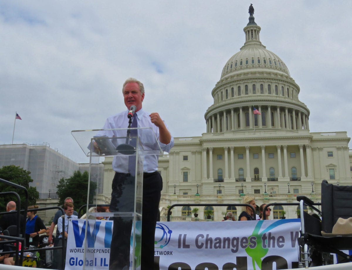 ChrisVanHollen1a 1200x920 - Senate Democrats Join Protesters in Rally to Save American Health Care