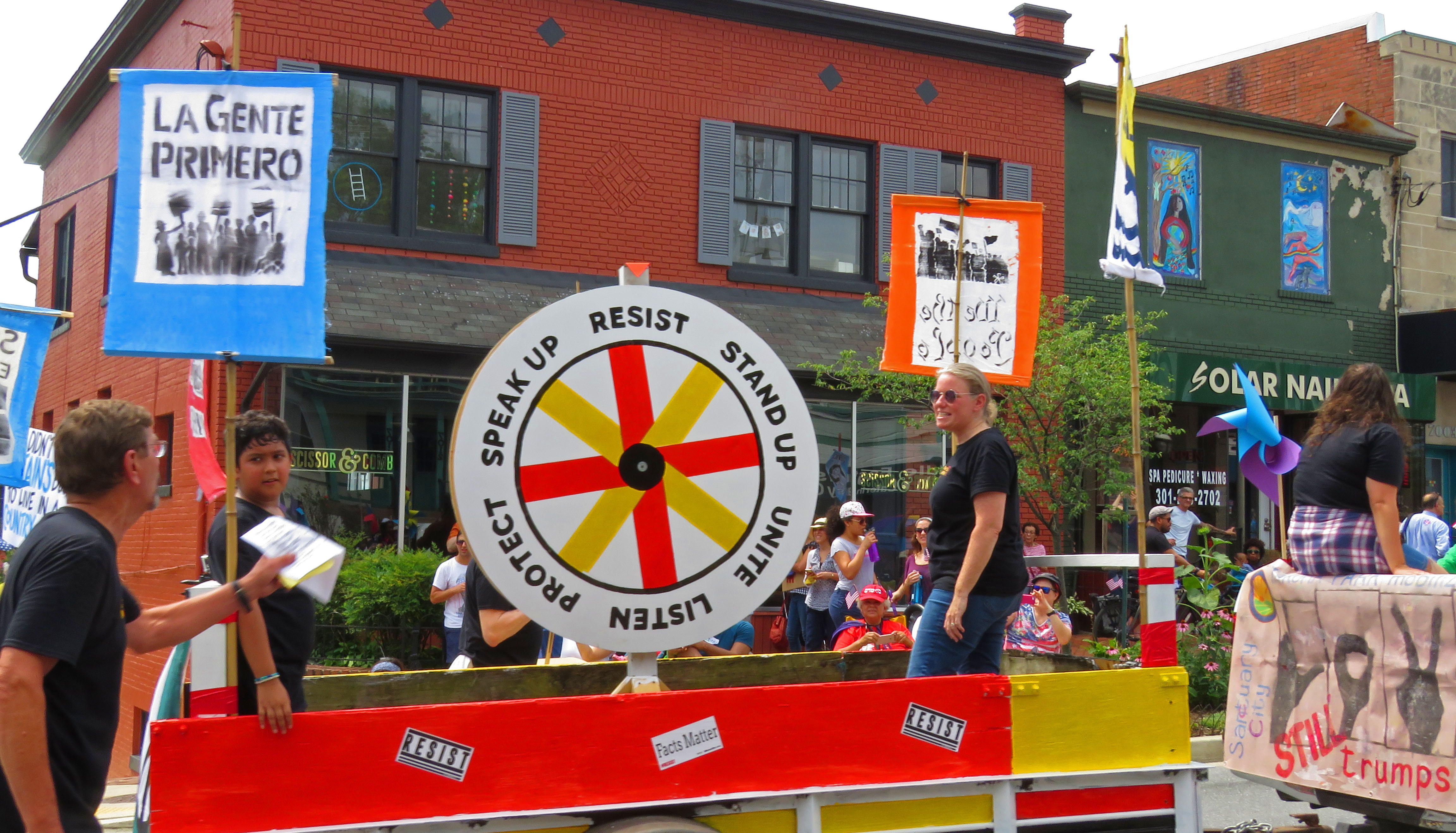 Takoma Park Maryland Celebrates Independence Day with Parade, Fireworks