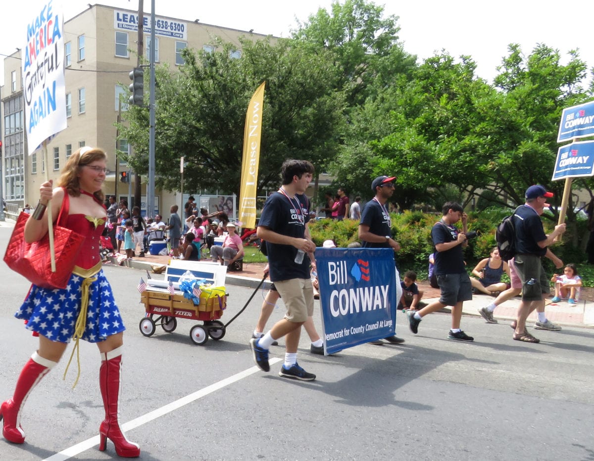 Wonder woman1a 1200x932 - Takoma Park Maryland Celebrates Independence Day with Parade, Fireworks Show