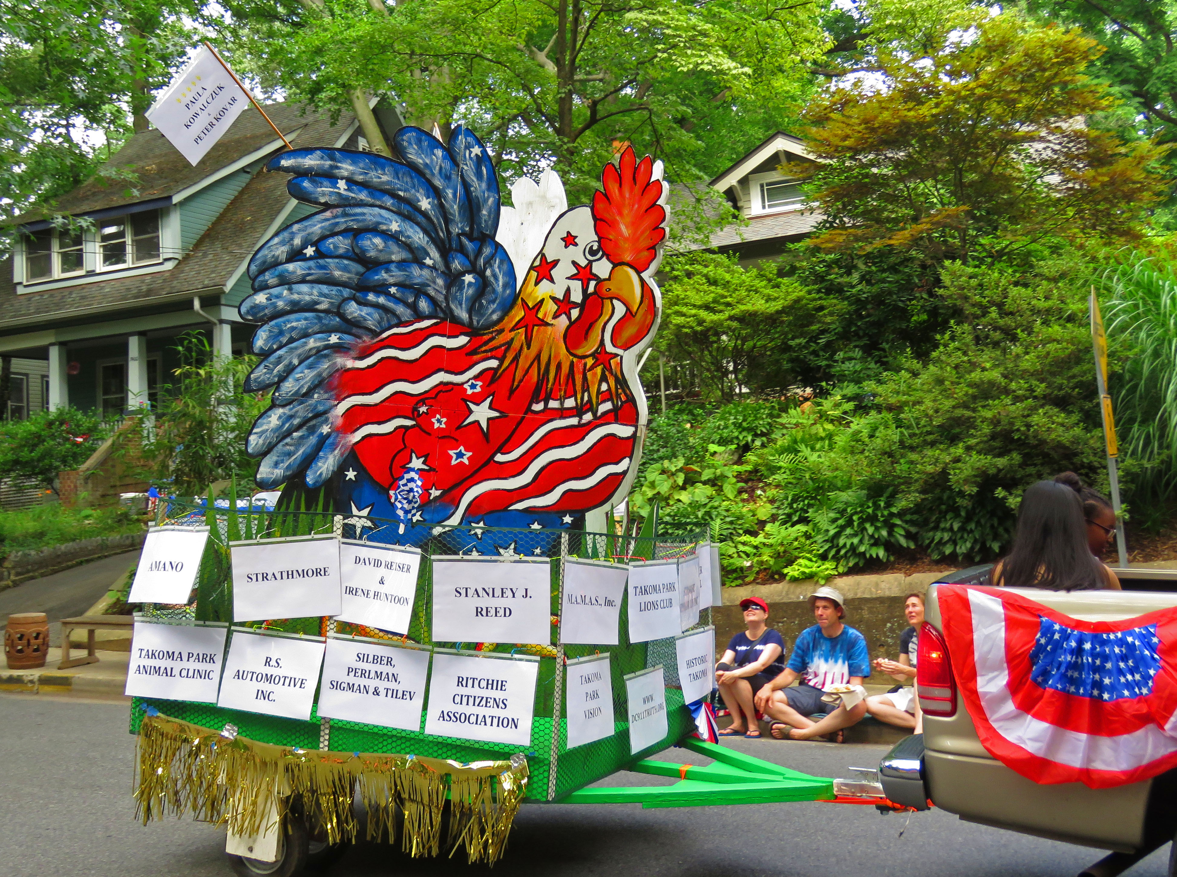 Takoma Park Maryland Celebrates Independence Day with Parade, Fireworks