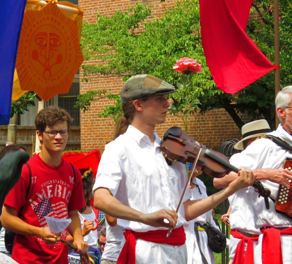 fiddler 1134x1024 - Takoma Park Maryland Celebrates Independence Day with Parade, Fireworks Show
