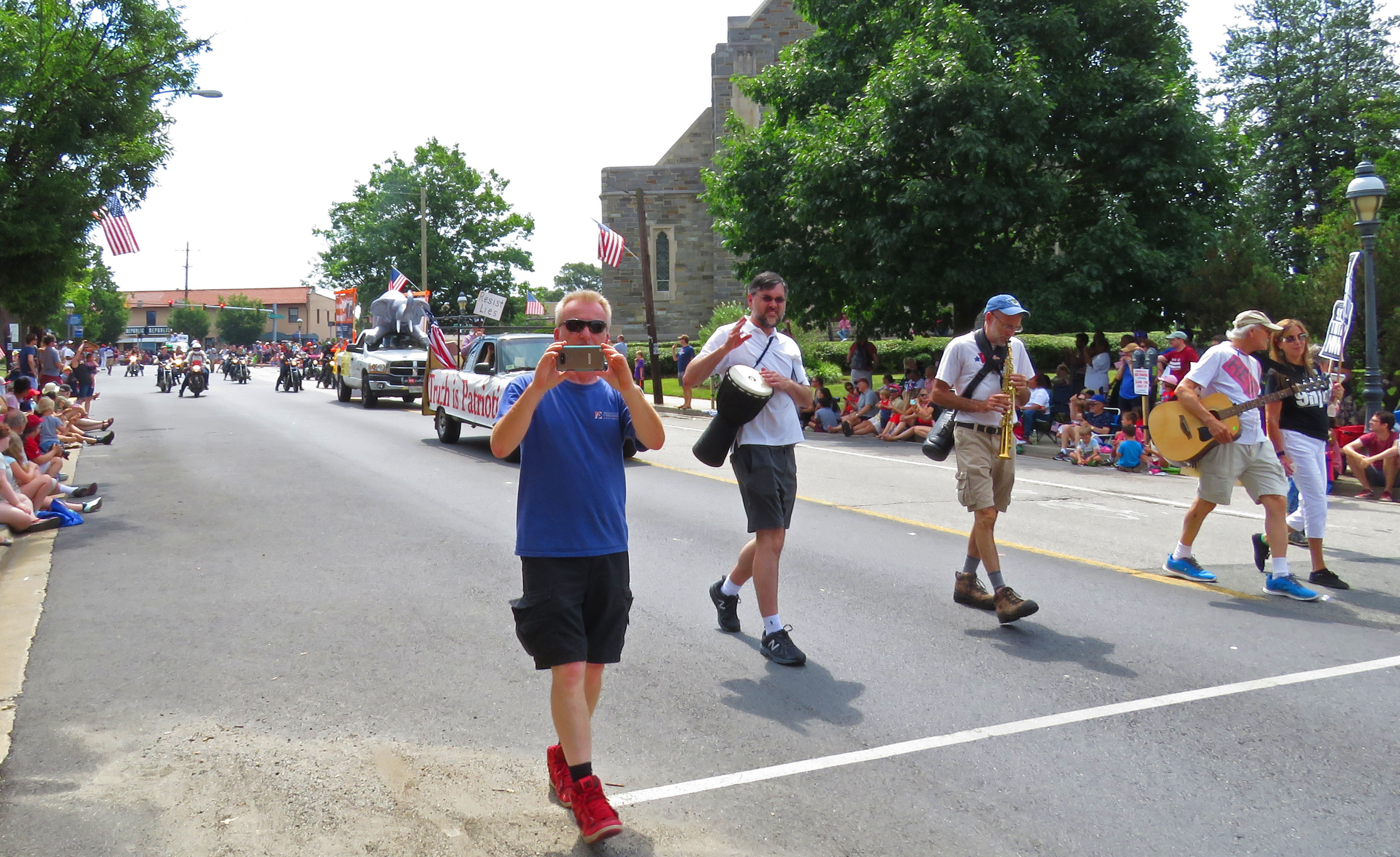 Takoma Park Maryland Celebrates Independence Day with Parade, Fireworks