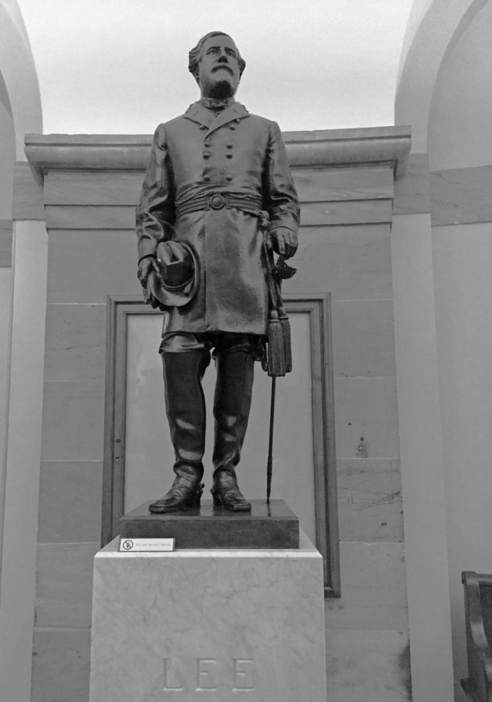 RobertELee statue1a 718x1024 - Senator Corey Booker Introduces the Idea of a Bill to Remove Robert E. Lee's Statue from the U.S. Capitol