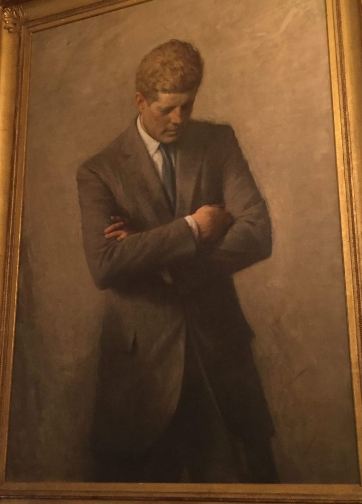 WH Contemplative RFK1a 737x1024 - Photo Essay: A White House Tour