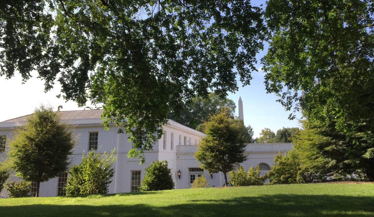 WH East entrance 1200x697 - Photo Essay: A White House Tour