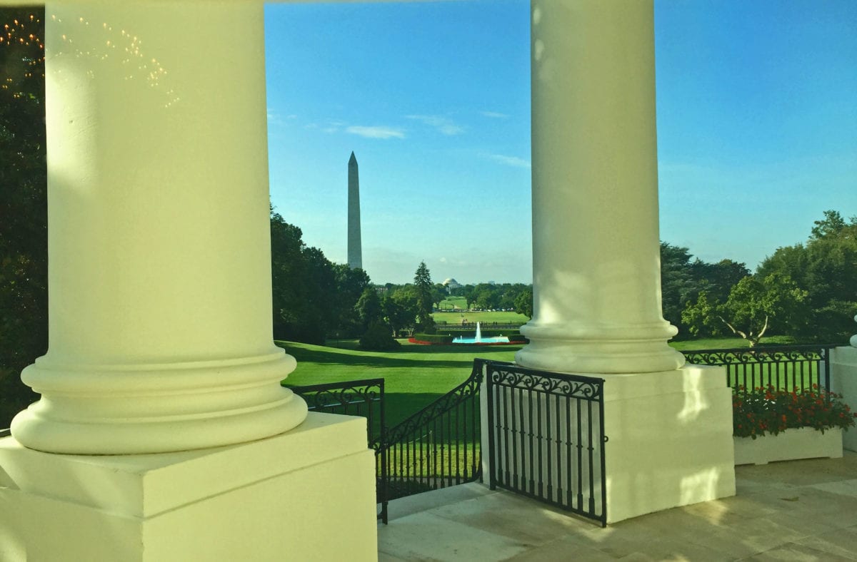 WH Washington Monument2b 1200x788 - Photo Essay: A White House Tour