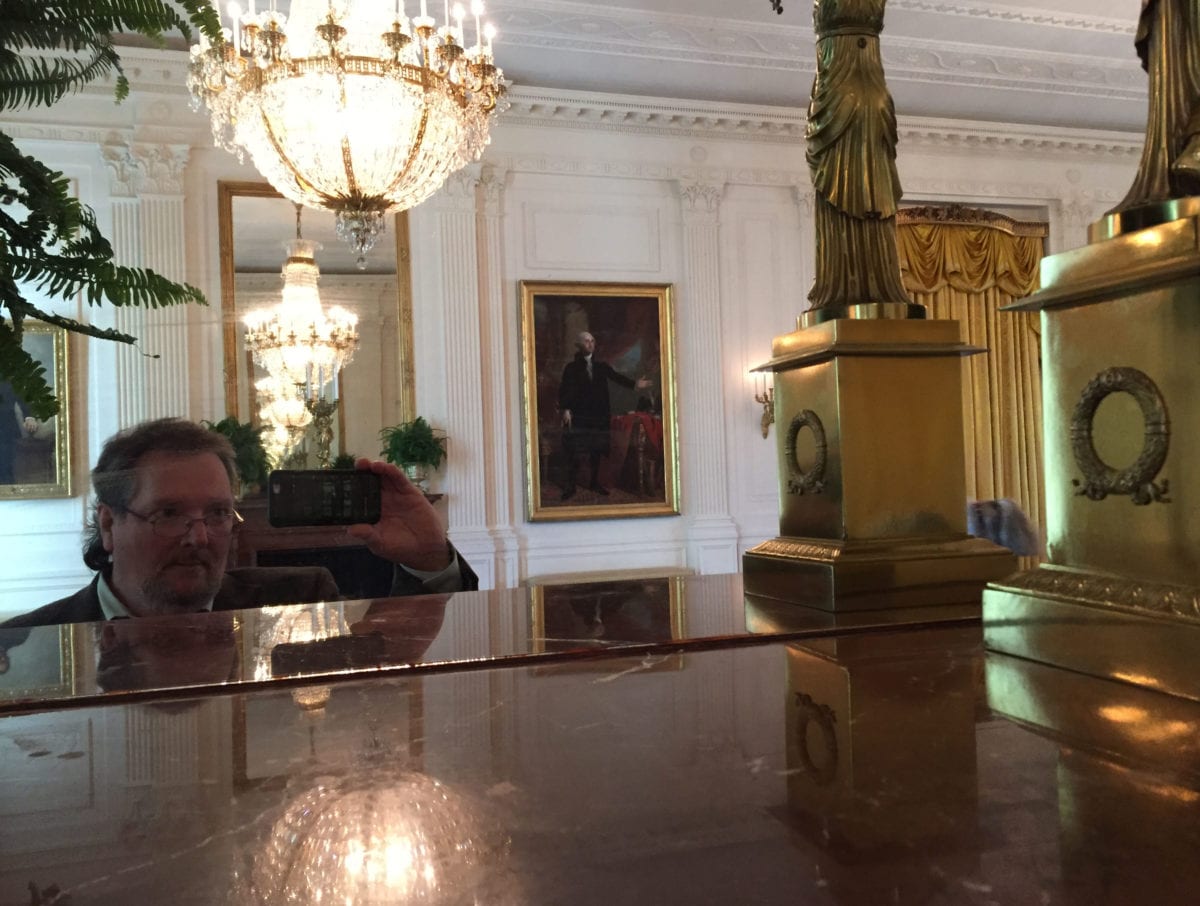 WH Washington selfie1b 1200x906 - Photo Essay: A White House Tour