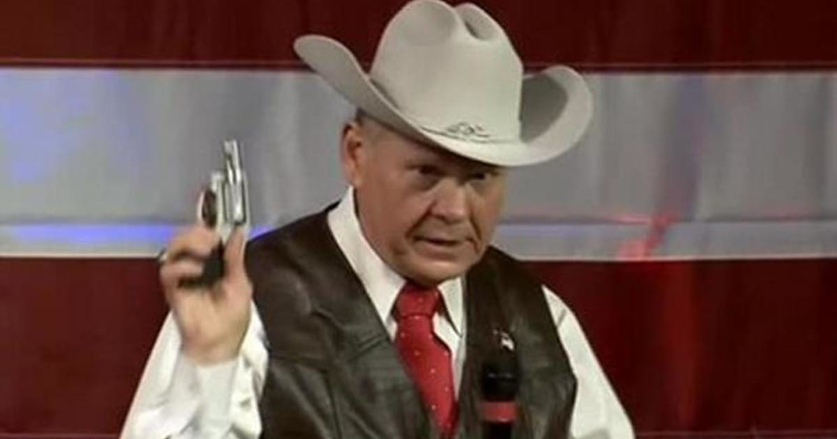 roy moore gun 1200x630 - Judge Roy Moore Wins Republican Runoff, but His War Against the Separation of Church and State is About Over