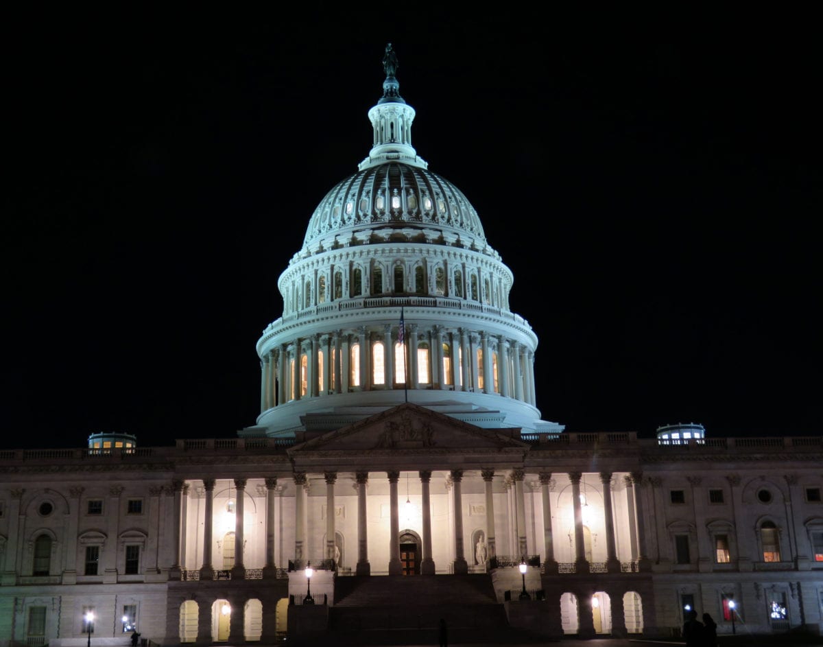 US Capitol night5e 1200x943 - The Tea Party is Over: Suburbia Revolts Against Trump and Do Nothing Congress