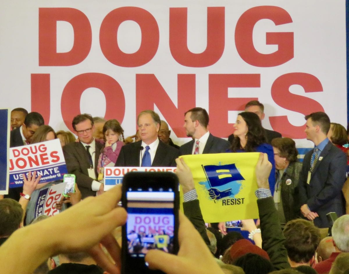 DougJonesVictory1h 1 1200x945 - Doug Jones Wins Historic Senate Election Over Defiant Judge Roy Moore