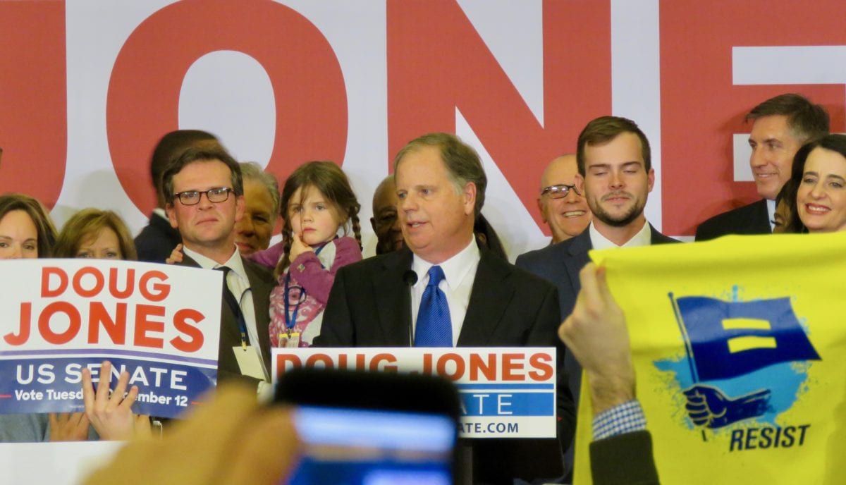 DougJonesVictory1i 1 1200x688 - Doug Jones Wins Historic Senate Election Over Defiant Judge Roy Moore