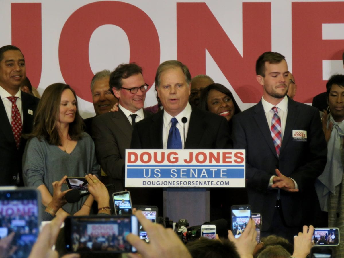 DougJonesVictory1j 1 1200x900 - Doug Jones Wins Historic Senate Election Over Defiant Judge Roy Moore