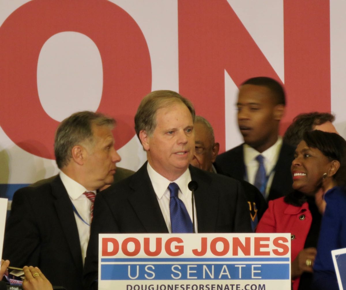 DougJonesVictory1k 1 1200x1005 - Senator Doug Jones Addresses Solutions to Gun Violence in Maiden Floor Speech