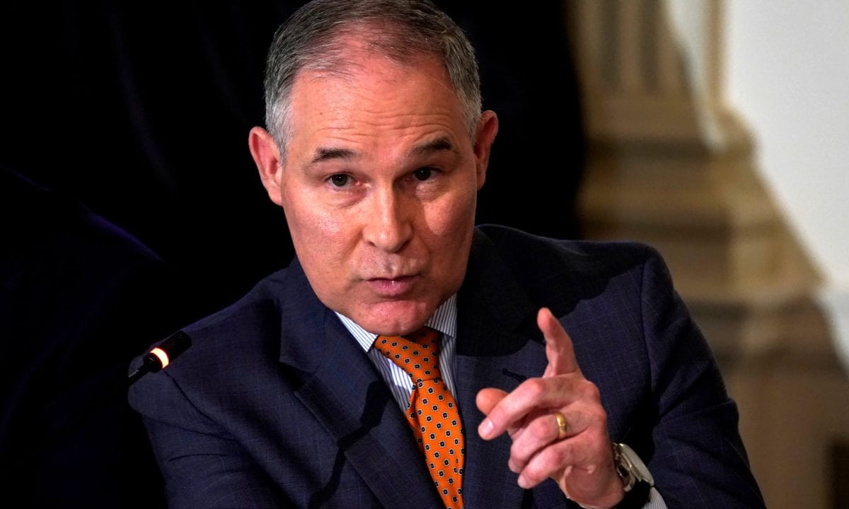 3483 1200x720 - Climate Change Denier Scott Pruitt May Be On the Way Out at EPA