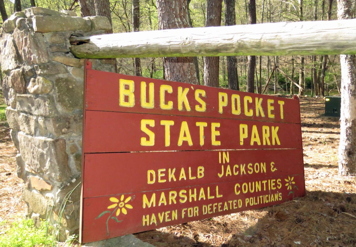 Buck's Pocket State Park Campground Could Reopen in the Fall BucksPocket sign1a 1200x833 - Buck's Pocket State Park Campground Could Reopen in the Fall