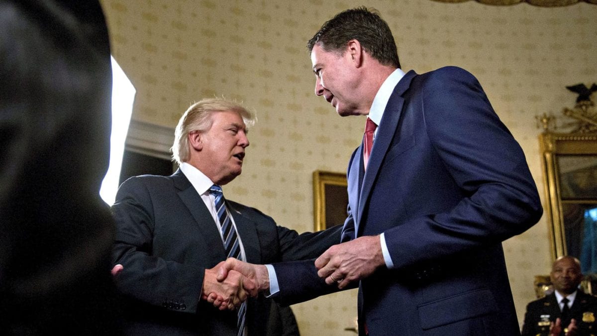comeytrump 262a83b5 e62c 4396 8a8d 83c25ef6b20e 1200x675 - James Comey Forgot: Let Justice Be Done Though the Heavens Fall