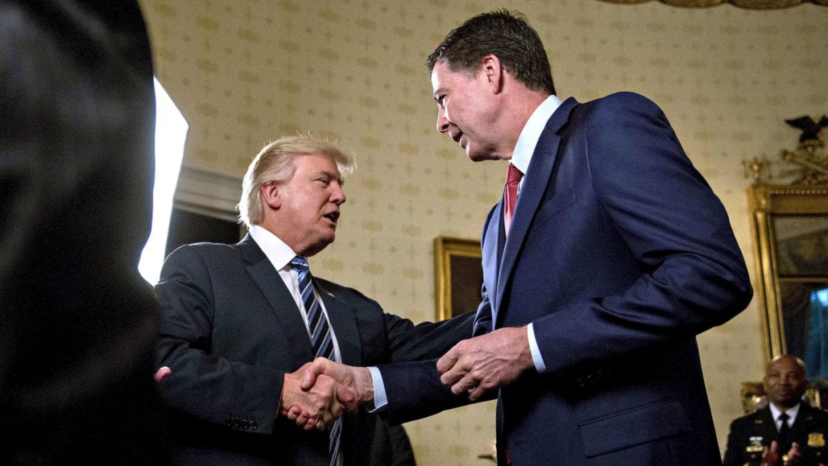 James Comey Forgot: Let Justice Be Done Though the Heavens Fall comeytrump 262a83b5 e62c 4396 8a8d 83c25ef6b20e 1200x675 - James Comey Forgot: Let Justice Be Done Though the Heavens Fall
