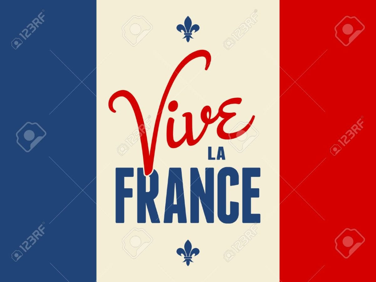 29828848 text design greeting card for the french national day july 14 vive la france long live france  1200x900 - Siege at Yorktown Reveals Real Story of American Independence
